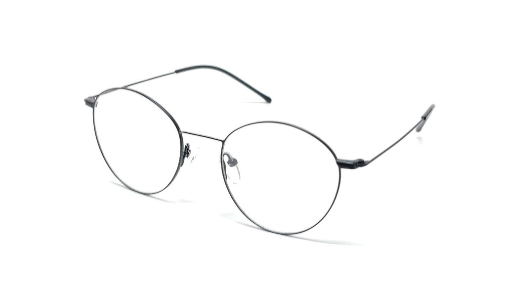 Brass Goat By Eagle Vision X - Round Metal Spectacle Frame - 22337 SILVER
