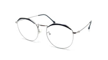 Load image into Gallery viewer, Brass Goat - Hexagon-Round Metal Spectacle Frame - 9356 SILVER
