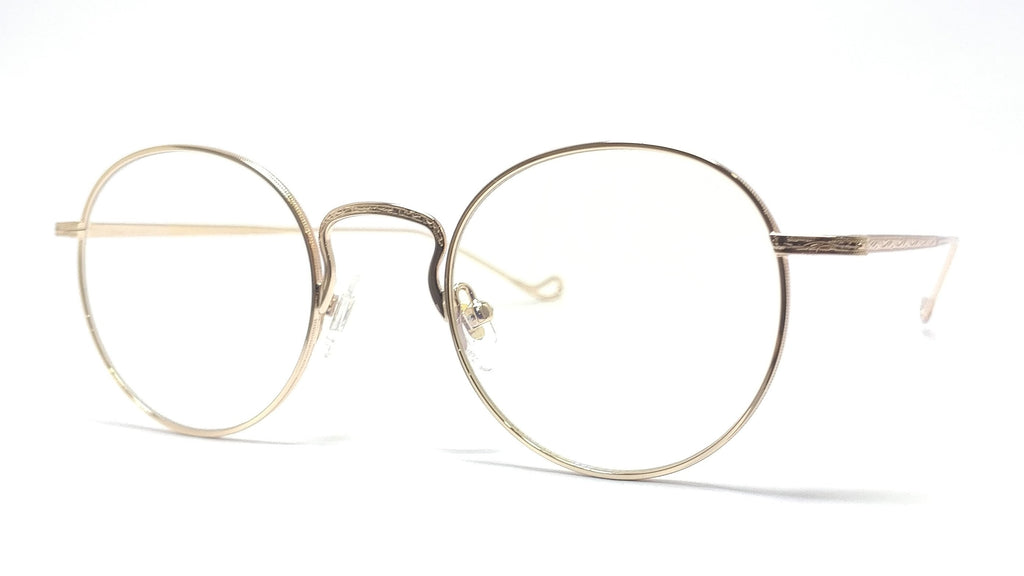 Brass Goat S 22147 - Round Light Weight Metal Glasses Frame Eagle Vision X