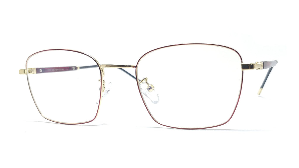 Brass Goat By Eagle Vision X - Square Metal Spectacle Frame - 22321 GOLD