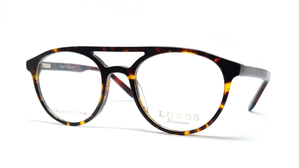Lords L 206 - Full Rim Round Acetate Frame Eagle Vision X
