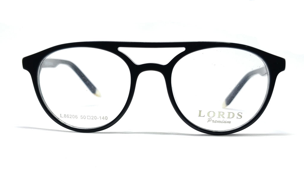 Lords L 206 - Full Rim Round Acetate Frame Eagle Vision X
