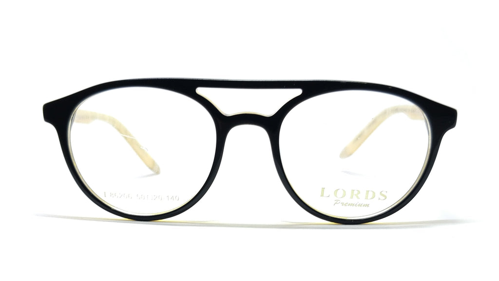 Lords L 206 - Full Rim Round Acetate Frame Eagle Vision X