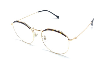 Brass Goat - Hexagon-Round Metal Spectacle Frame - 9356