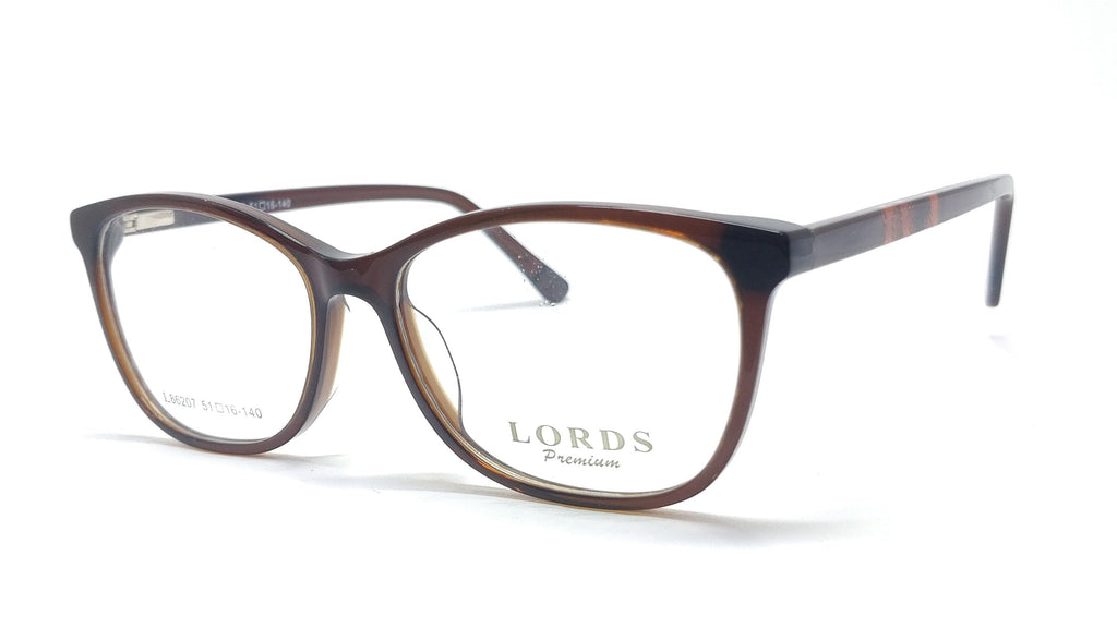 Lords L 207 - Full Rim Square Acetate Glasses Frame Eagle Vision X