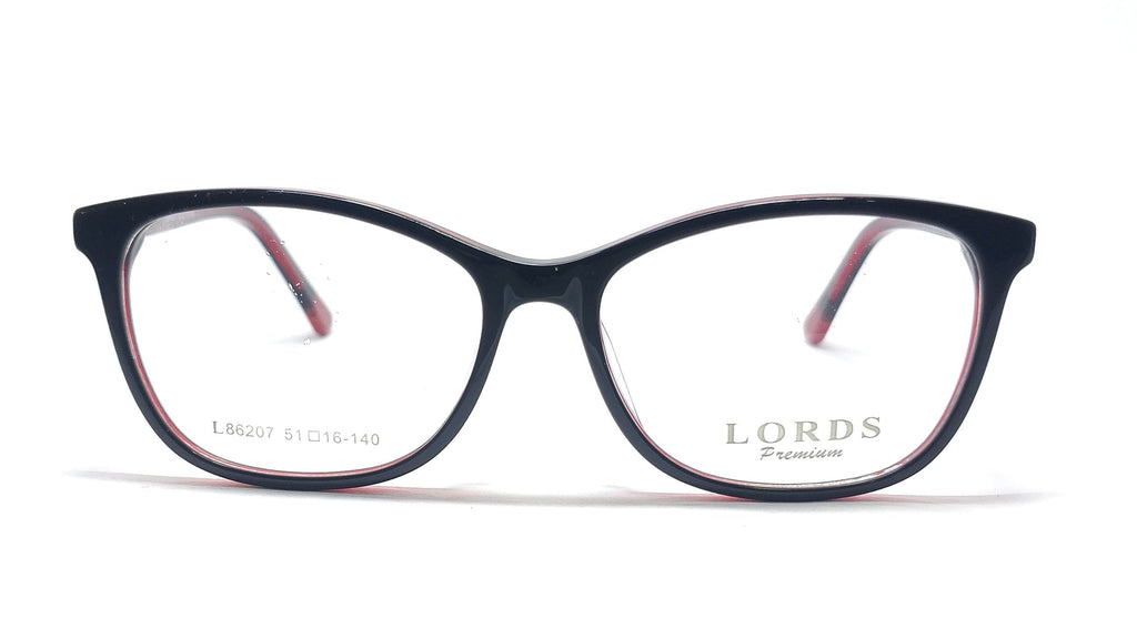 Lords L 207 - Full Rim Square Acetate Glasses Frame Eagle Vision X