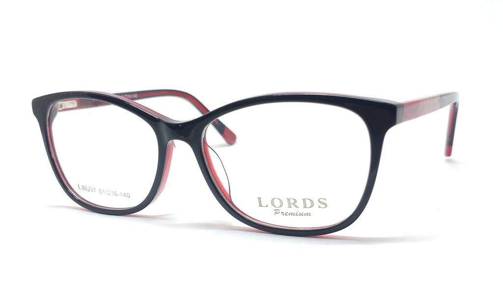 Lords L 207 - Full Rim Square Acetate Glasses Frame Eagle Vision X