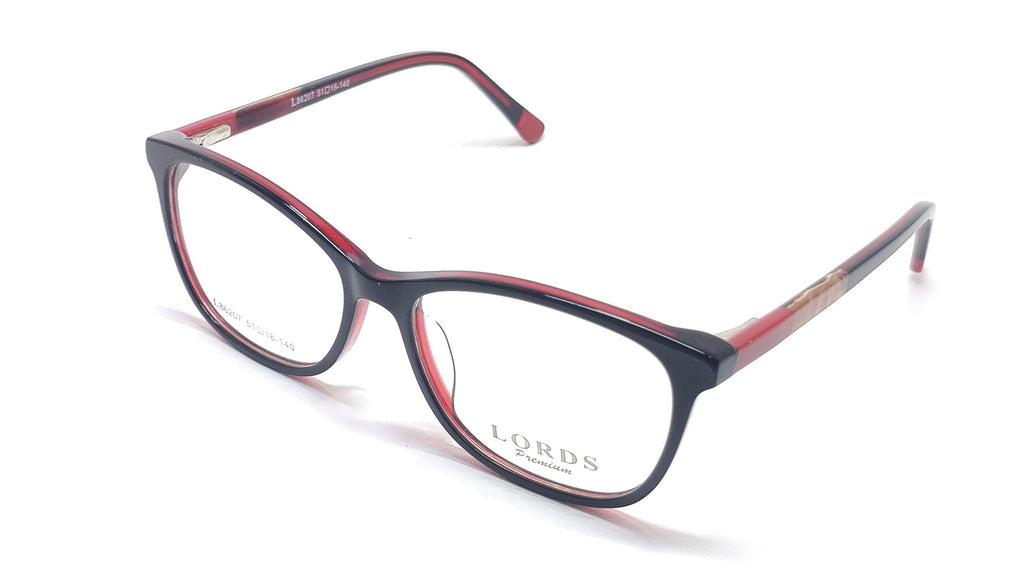 Lords L 207 - Full Rim Square Acetate Glasses Frame Eagle Vision X