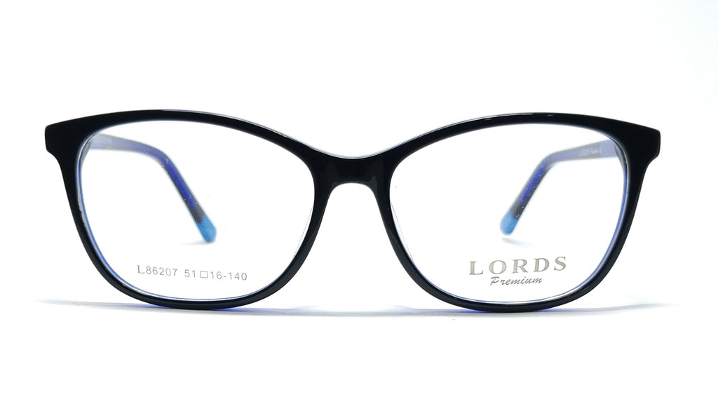 Lords L 207 - Full Rim Square Acetate Glasses Frame Eagle Vision X