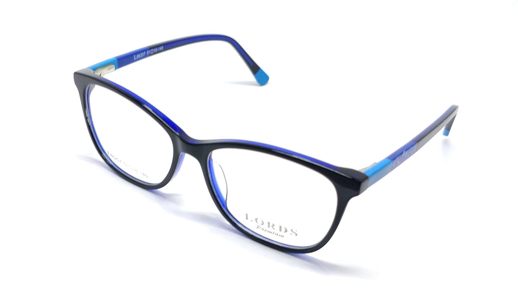 Lords L 207 - Full Rim Square Acetate Glasses Frame Eagle Vision X