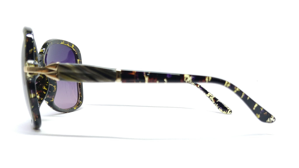 Eagle Vision X - Oval Shape Oversize Polarized Ladies Sunglasses - H 7990