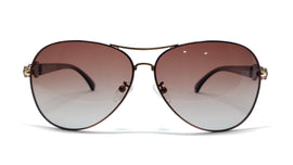 Eagle Vision X - UV Protected Aviator Polarized Sunglasses - H 7973