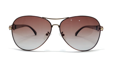 Eagle Vision X - UV Protected Aviator Polarized Sunglasses - H 7973