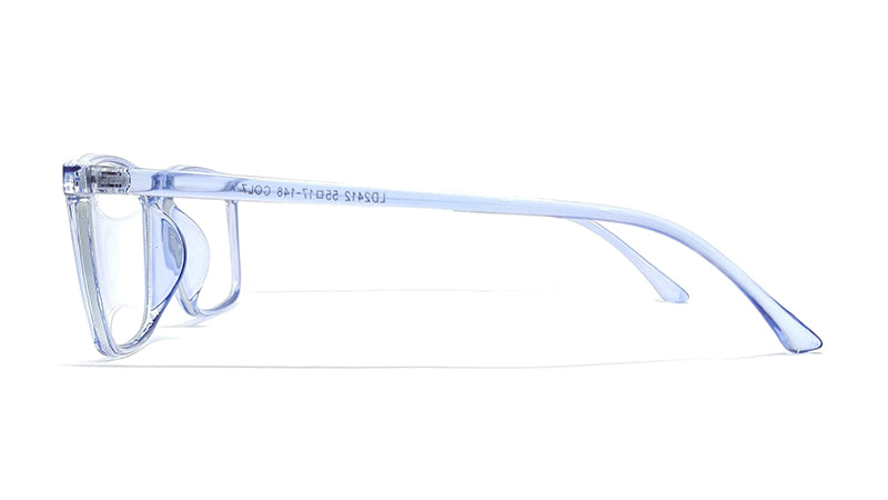 TRANSPARENT BLUE