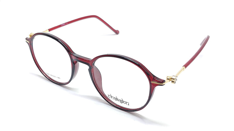 Chakshu 1092 - Crystal Studded Cat Eye Tr90 Glasses Frame Eagle Vision X