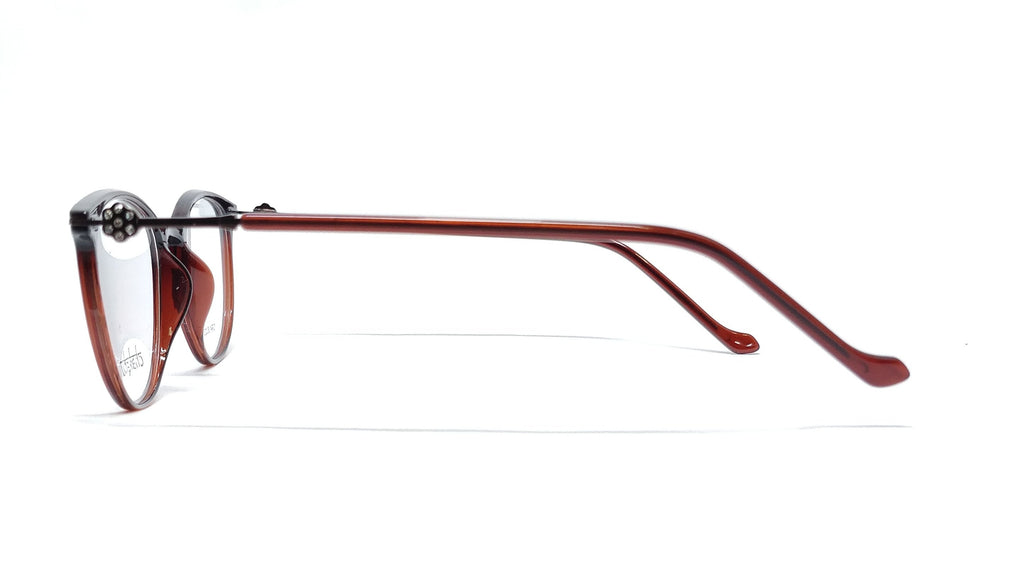 Chakshu 1094 - Crystal Studded Cat Eye Tr90 Glasses Frame Eagle Vision X