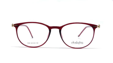 Chakshu 1094 - Crystal Studded Cat Eye Tr90 Glasses Frame Eagle Vision X