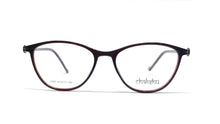Load image into Gallery viewer, Chakshu 1095 - Crystal Studded Cat Eye Tr90 Glasses Frame Eagle Vision X