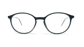 Eagle Vision X Fancy Medium Round TR90 + Metal Handle Light Weight Spectacle Frame Matt Black