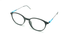 Eagle Vision X Fancy Medium Round TR90 + Metal Handle Light Weight Spectacle Frame Matt Black