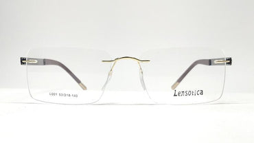 Eagle Vision X - Rimless Acetate  Spectacle Frame - L001