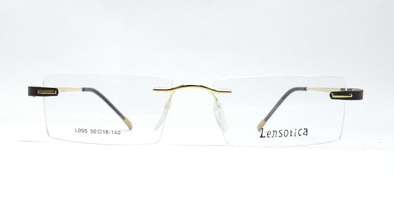 Eagle Vision X - Rimless Acetate Spectacle Frame - L005