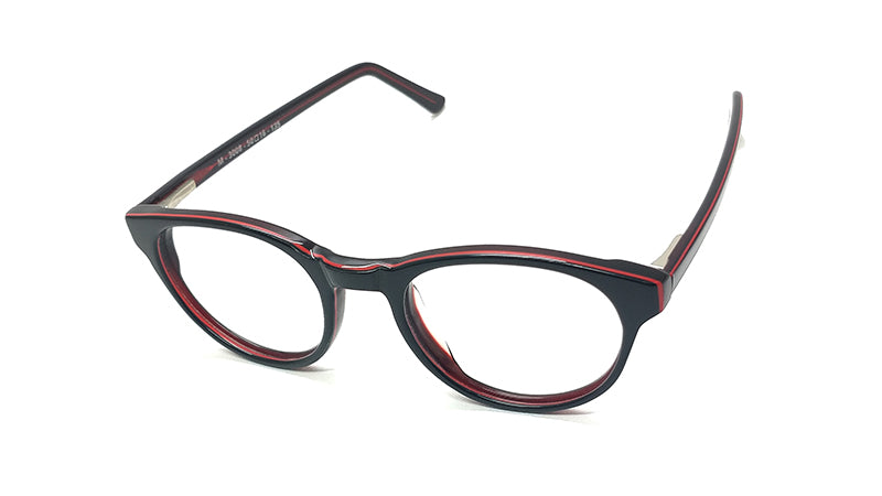 BLACK AND RED