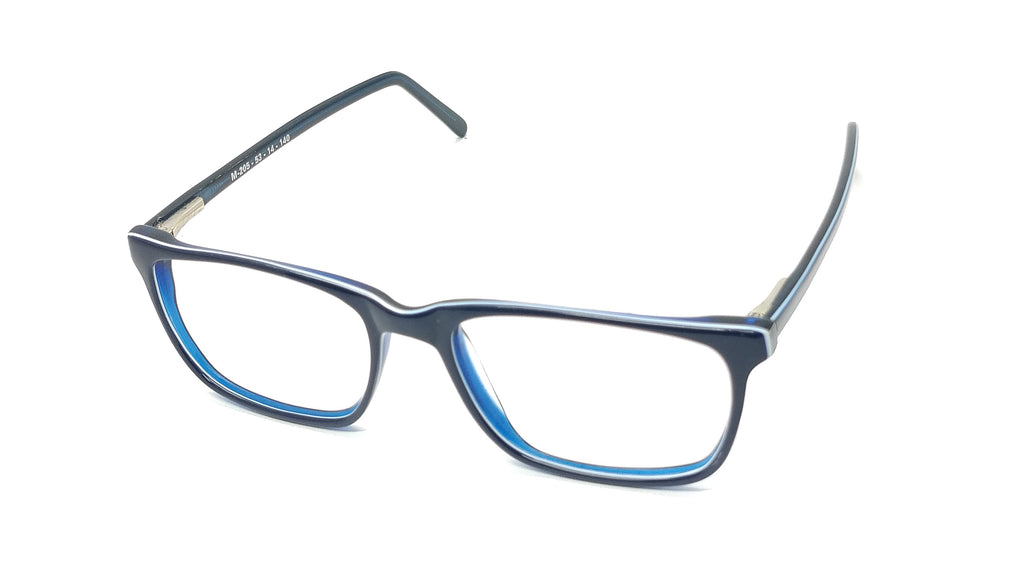 Lords 205 - Full Rim Square Acetate Glasses Frame Eagle Vision X