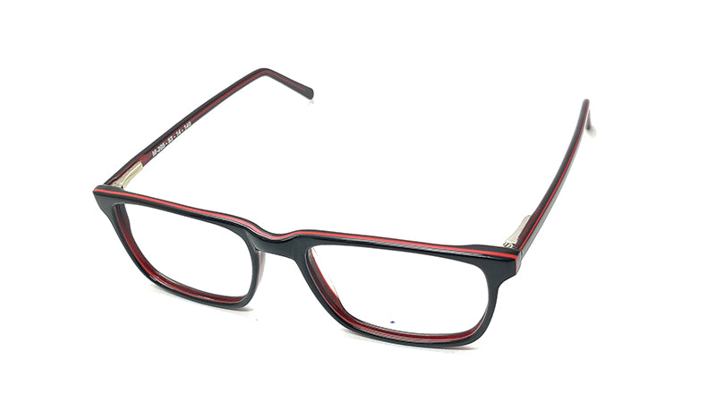 BLACK AND RED