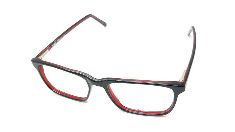 BLACK AND RED