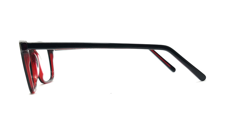 BLACK AND RED