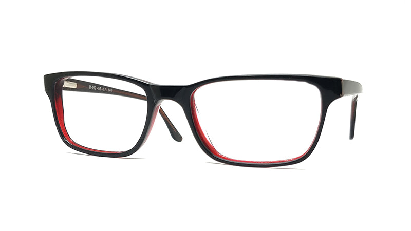BLACK AND RED