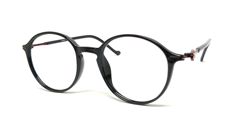 Chakshu 1092 - Crystal Studded Cat Eye Tr90 Glasses Frame Eagle Vision X