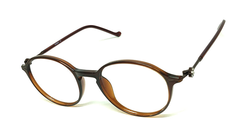 Chakshu 1092 - Crystal Studded Cat Eye Tr90 Glasses Frame Eagle Vision X