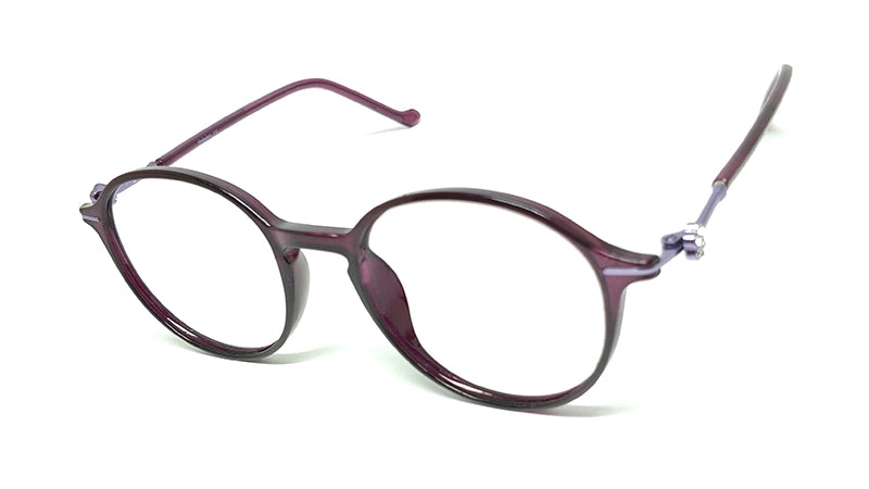 Chakshu 1092 - Crystal Studded Cat Eye Tr90 Glasses Frame Eagle Vision X