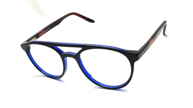 BLACK AND BLUE