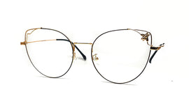 9250 - Cat Eye Metal Full Rim Glasses Frame Eagle Vision X