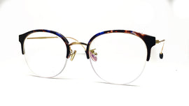 9180 - Round Metal Full Rim Glasses Frame Eagle Vision X