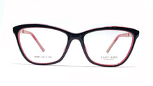 Load image into Gallery viewer, Cat Eye Double Color LB 60085 Girls Tr90 affordable Eye Frame Bright BLACK AND RED