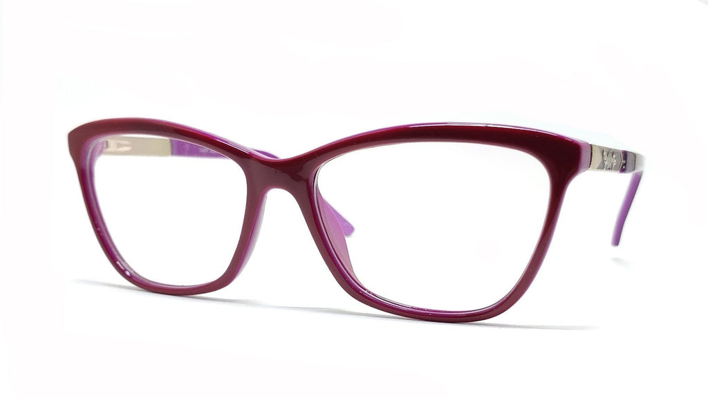 Cat Eye Double Color LB 60085 Girls affordable Eye Frame Bright  Red & Magenta