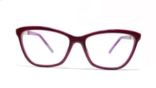 Load image into Gallery viewer, Cat Eye Double Color LB 60085 Girls affordable Eye Frame Bright  Red &amp; Magenta