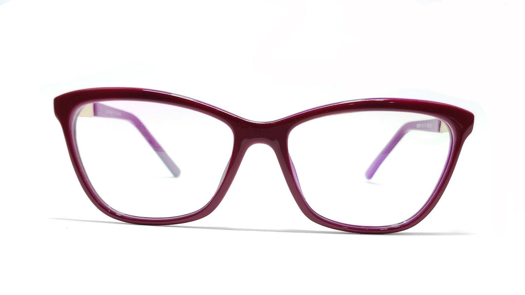 Cat Eye Double Color LB 60085 Girls affordable Eye Frame Bright  Red & Magenta