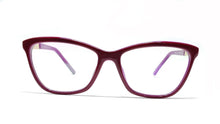 Load image into Gallery viewer, Cat Eye Double Color LB 60085 Girls affordable Eye Frame Bright  Red &amp; Magenta
