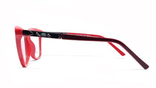 Load image into Gallery viewer, Cat Eye Double Color LB 60085 Girls Tr90 affordable Eye Frame Bright Red &amp; Pink