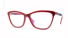 Load image into Gallery viewer, Cat Eye Double Color LB 60085 Girls affordable Eye Frame Bright  Red &amp; Pink