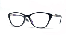 Load image into Gallery viewer, Eagle Vision X 60085 Ladies TR90 + Acetate New 2021 Light Weight Cat Eye Frame Matt Black