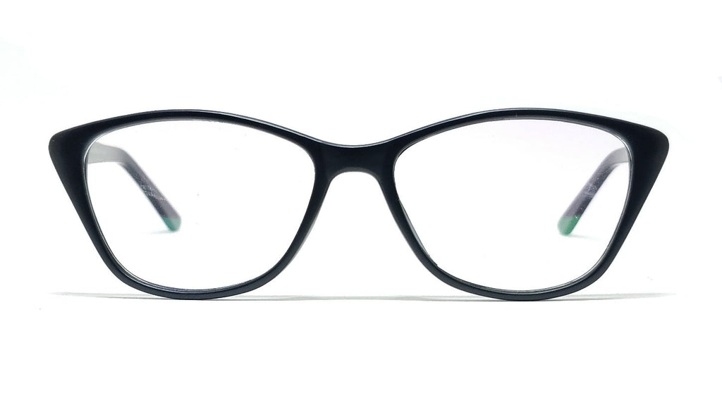 Eagle Vision X 60085 Ladies TR90 + Acetate New 2021 Light Weight Cat Eye Frame Matt Black