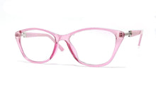 Load image into Gallery viewer, Eagle Vision X 60085 Ladies TR90 + Acetate New 2021 Light Weight Cat Eye Frame Transparent Pink