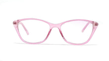Load image into Gallery viewer, Eagle Vision X 60085 Ladies TR90 + Acetate New 2021 Light Weight Cat Eye Frame Transparent Pink