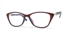 Load image into Gallery viewer, Eagle Vision X 60085 Ladies TR90 + Acetate New 2021 Light Weight Cat Eye Frame Matt Purple